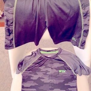 Boy’s STX shirt and shorts set